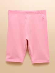 Blau und Pink - Joules Cartwheel Pack Of Two Cotton Stretch Cycling Shorts - Bild 8 von 11