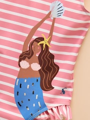 Rosa - Joules Splash Printed Swimsuit - Imagen 3 de 4
