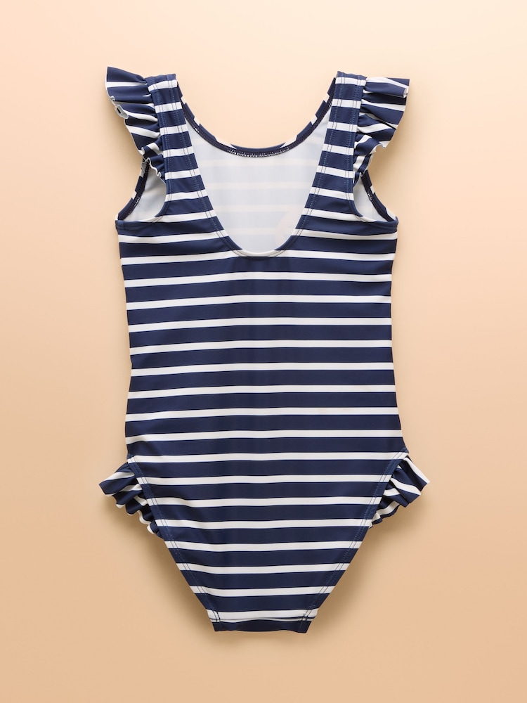 Blau - Joules Splash Badeanzug mit Print - Bild 2 von 4 Blau - Joules Splash Badeanzug mit Print - Bild 2 von 4