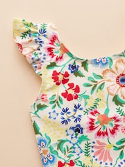 Joules Splash Multi Printed Swimsuit - Image 4 of 6