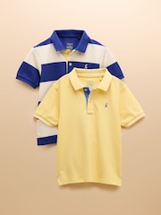 Joules Woody Multi Yellow Polo Shirt Multipack - Image 1 of 9