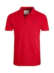 Rot - Weird Fish Miles Pique 100% Cotton Polo Shirt - Bild 7 von 8