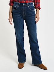 GANT Blue Slim Flare Jeans - Image 1 of 5