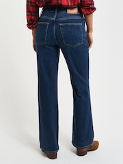 GANT Blue Slim Flare Jeans - Image 2 of 5