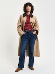 GANT Blue Slim Flare Jeans - Image 4 of 5
