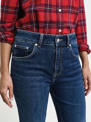 GANT Blue Slim Flare Jeans - Image 5 of 5