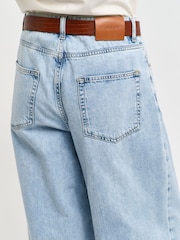GANT Blue Wide Crease 100% Cotton Jeans - Image 7 of 7