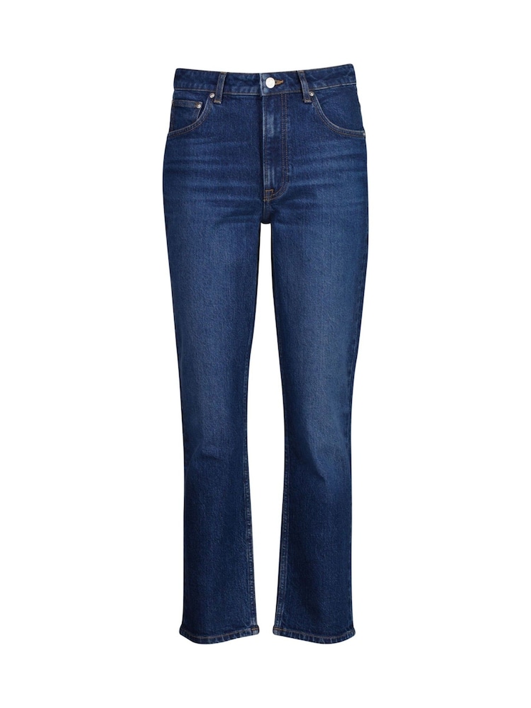 GANT Blue Straight Cropped Jeans - Image 1 of 2