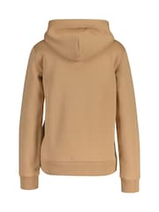 GANT Cream Dove Regular Tonal Shield Sweat Top - Image 2 of 2