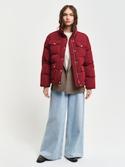 GANT Red Active Cloud Jacket - Image 3 of 5