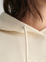 GANT Cream Cream Regular Tonal Shield Sweatshirt - Image 5 of 5