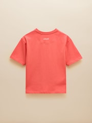 Rojo - Joules Let's Go Short Sleeve T-Shirt - Imagen 2 de 4