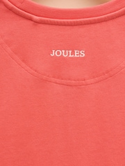 Rojo - Joules Let's Go Short Sleeve T-Shirt - Imagen 4 de 4