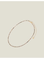 Accessorize Gold Plated 14ct Tourmaline Bead Necklace - Image 1 of 2