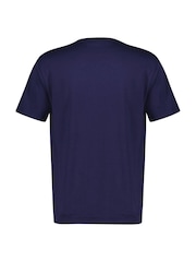 GANT Blue 100% Cotton Graphic T-Shirt - Image 2 of 2