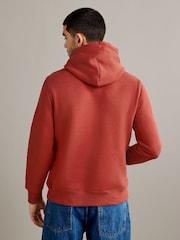 Roșu - GANT Regular-Fit Shield Hoodie - Image 2 of 4