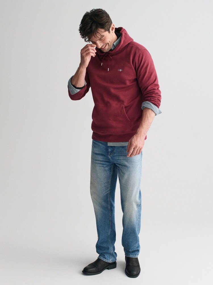 GANT Regular Shield Hoodie - Image 3 of 6