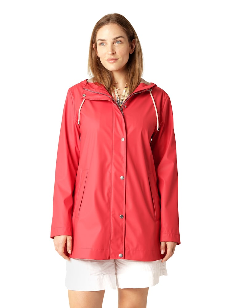 Ilse Jacobsen Straight Fit Lightweight Waterproof Rain Jacket - Image 1 of 12