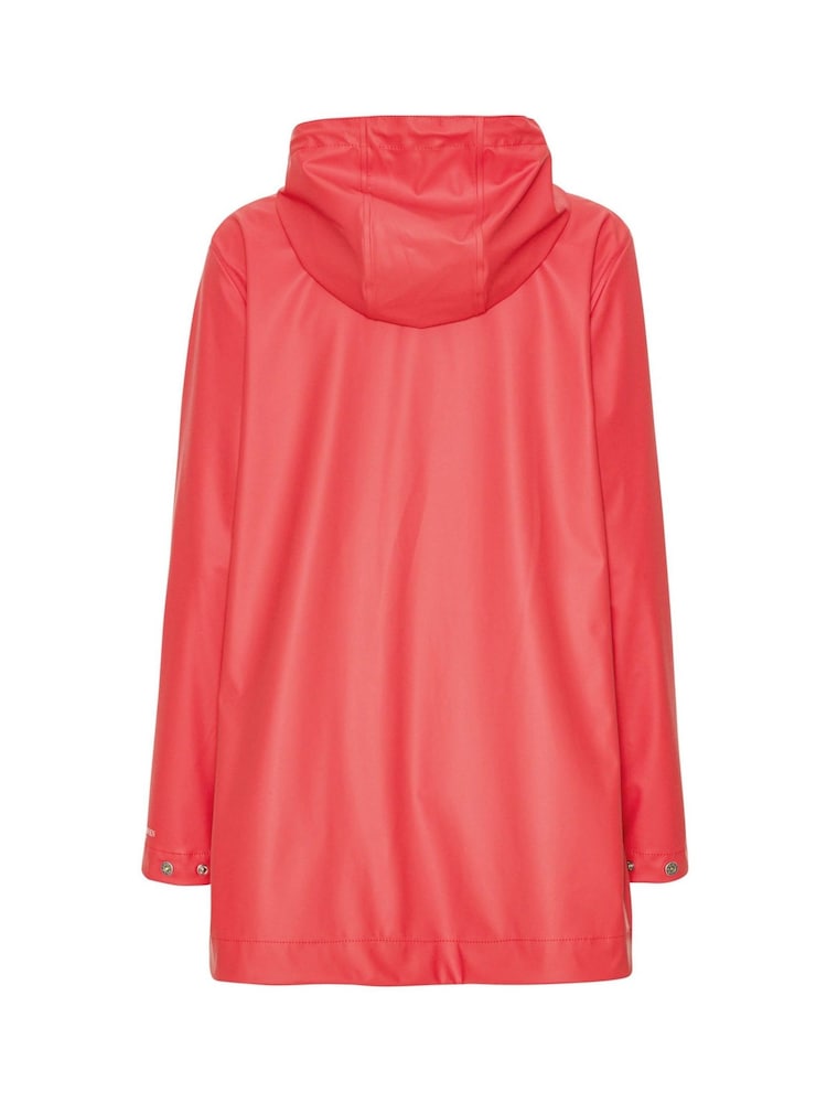 Ilse Jacobsen Straight Fit Lightweight Waterproof Rain Jacket - Image 12 of 12