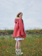 Ilse Jacobsen Straight Fit Lightweight Waterproof Rain Jacket - Image 2 of 12