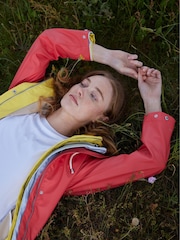 Ilse Jacobsen Straight Fit Lightweight Waterproof Rain Jacket - Image 3 of 12