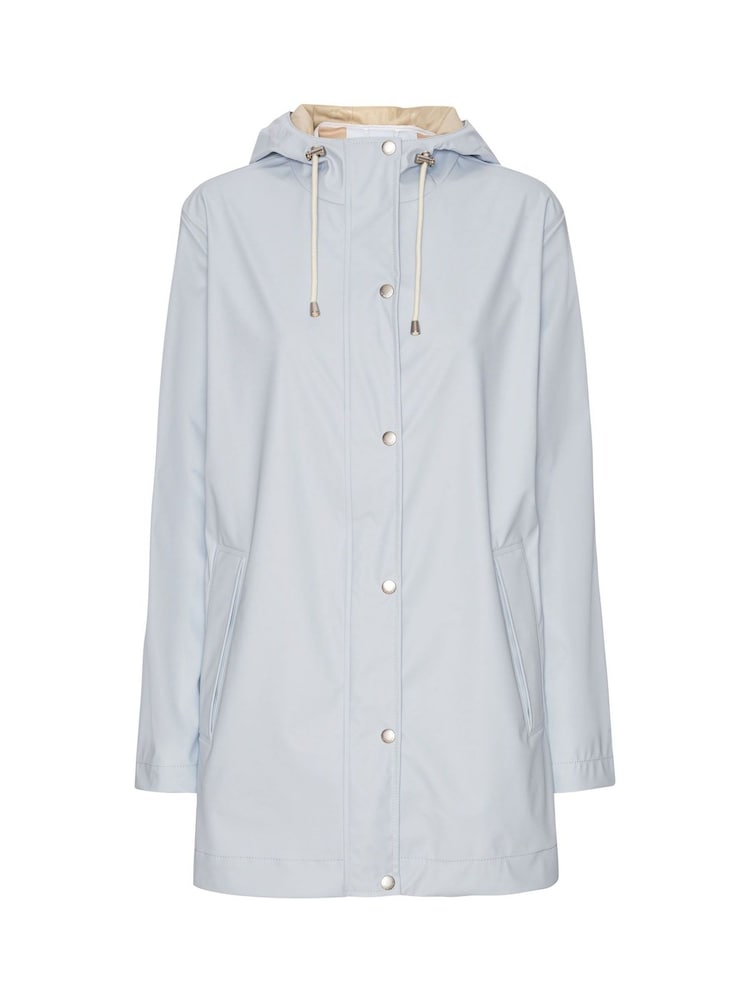 Ilse Jacobsen Straight Fit Lightweight Waterproof Rain Jacket - Image 3 of 4