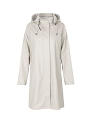 Ilse Jacobsen Loose Fit Waterproof A Shape Raincoat - Image 5 of 5