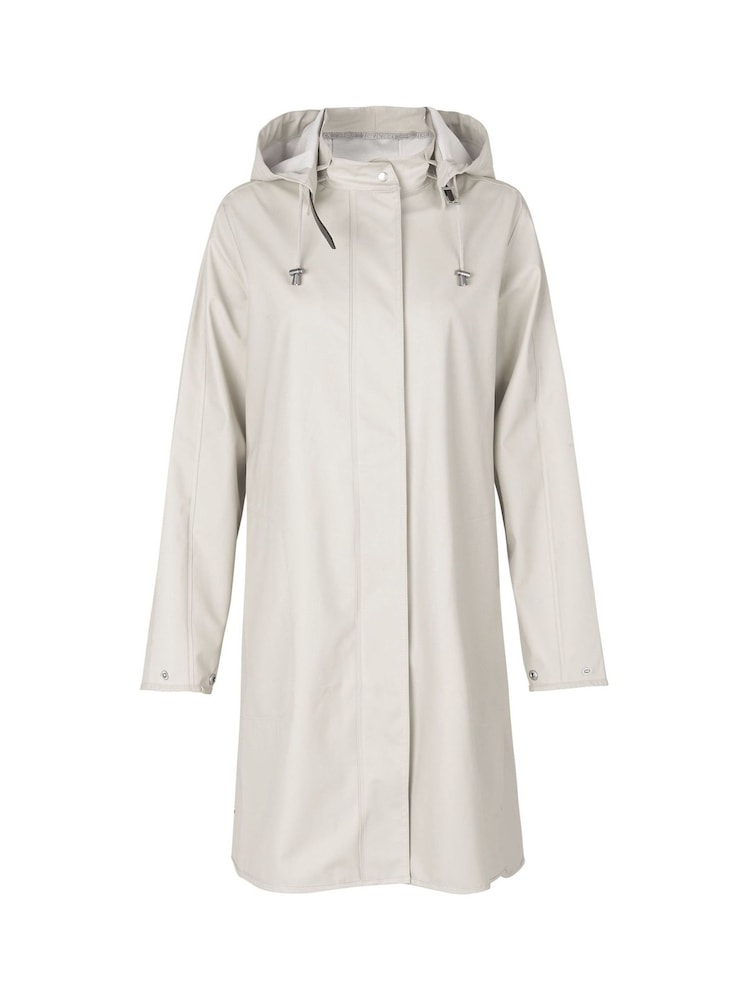 Ilse Jacobsen Loose Fit Waterproof A Shape Raincoat - Image 5 of 5