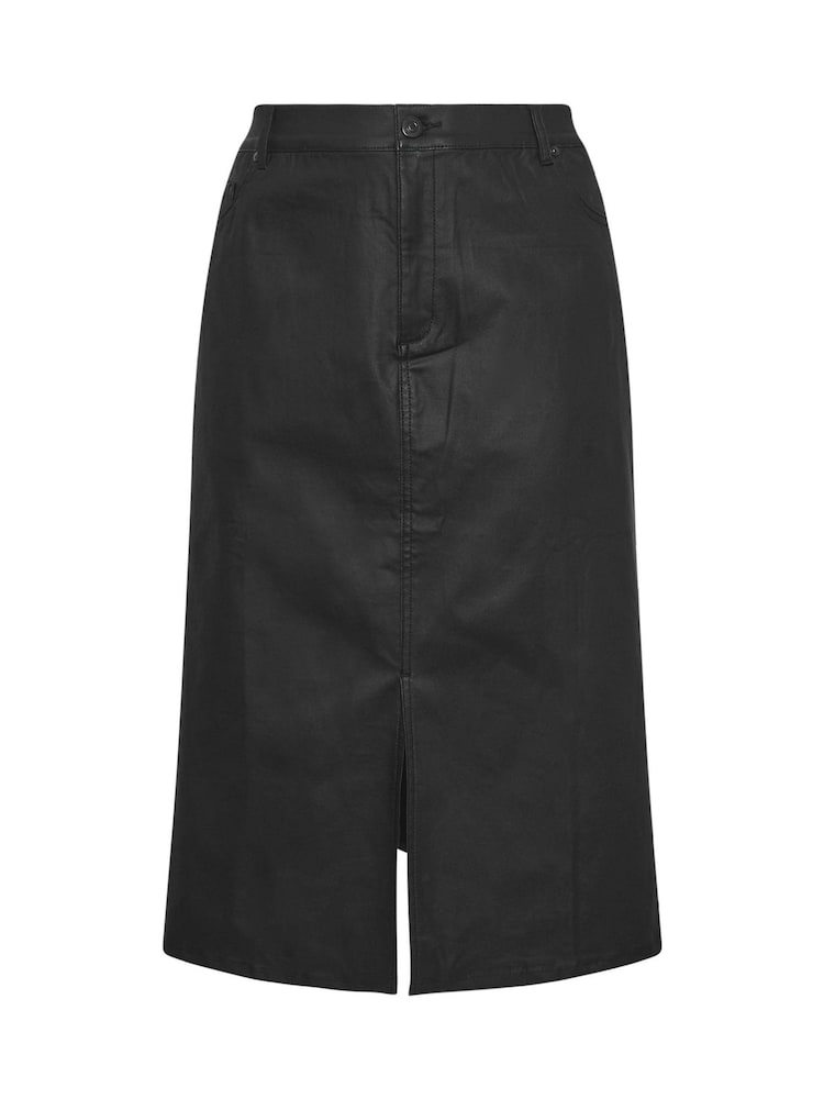 Evans PU Coated Bengaline Black Skirt - Imagen 5 de 5 Evans PU Coated Bengaline Black Skirt - Imagen 5 de 5