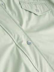 Sage Green Waterproof Rubber Trench Coat (3-16yrs) - Image 9 of 10