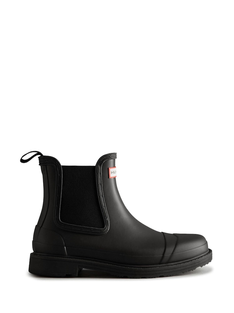 Hunter Womens Commando Chelsea Boots Wellies - Image 1 of 3