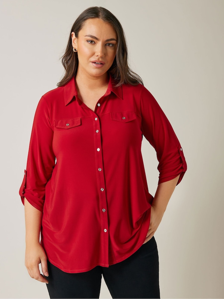 Evans Utility Shirt - Image 1 of 5 Evans Utility Shirt - Image 1 of 5
