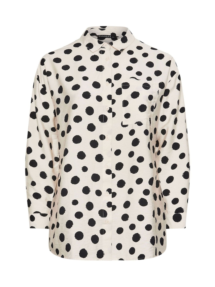 Natural - Evans Oversized Shirt - Imagen 5 de 5 Natural - Evans Oversized Shirt - Imagen 5 de 5
