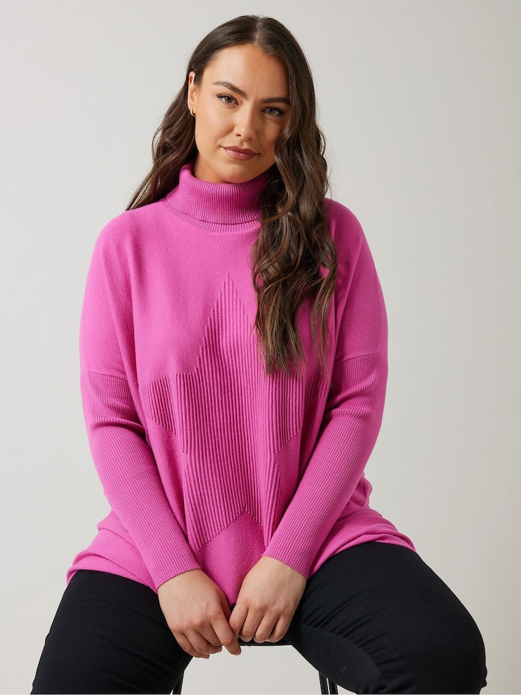 Evans Oversized Starstitch Jumper - Image 1 of 5