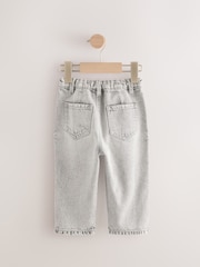 Grey Denim Distressed 100% Cotton Jeans (3mths-7yrs) - Image 6 of 8