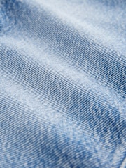Blue Denim Lion Pull On Cuffed 100% Cotton Jeans (3mths-7yrs) - Image 8 of 8
