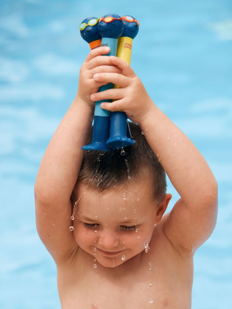 Zoggs Blue Zoggy Dive Sticks 3 Pack - Image 1 of 7