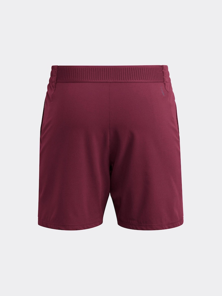 adidas Red Tennis Climacool Ergo Shorts - Image 2 of 2 adidas Red Tennis Climacool Ergo Shorts - Image 2 of 2