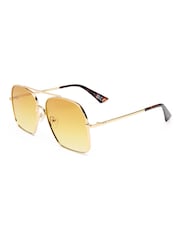 Le Specs Gold Civelle Sunglasses - Image 3 of 5