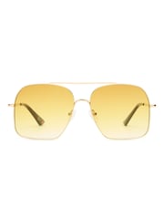 Le Specs Gold Civelle Sunglasses - Image 4 of 5