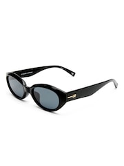 Le Specs Black Le Bijou Sunglasses - Image 3 of 5