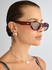 Le Specs Red Le Bijou+ Sunglasses - Image 1 of 5