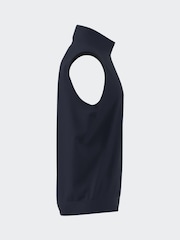 Adidas Golf Blue Ultimate365 Classic 1/4 Zip Vest - Image 14 of 14