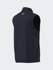 Adidas Golf Blue Ultimate365 Classic 1/4 Zip Vest - Image 8 of 14