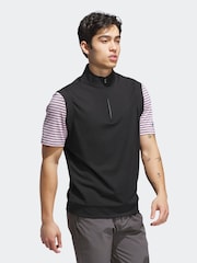 Adidas Golf Black Ultimate365 Classic 1/4 Zip Vest - Image 3 of 13