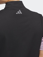 Adidas Golf Black Ultimate365 Classic 1/4 Zip Vest - Image 5 of 13