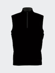 Adidas Golf Black Ultimate365 Classic 1/4 Zip Vest - Image 6 of 13