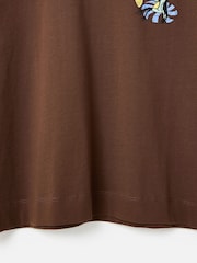 Oliver Bonas Brown Ciao Toucan Graphic T-Shirt - Image 6 of 7