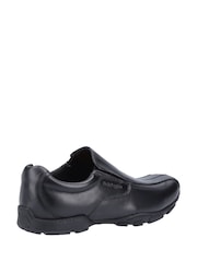 Hush Puppies Black Elijah Senior School Shoes - Image 3 of 4