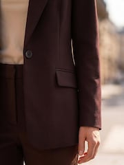 Roman Brown Single Breasted Blazer - Image 4 of 4